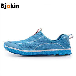Bjakin Unisex Aqua Water Shoes Summer Breathable Quick-drying Beach Flats Wading Shoes for Men Women Sneakers Plus Size 35-45 - Canada Outdoors