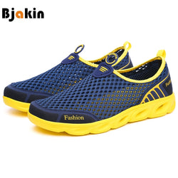 Bjakin Women Men Beach Shoes Summer Mesh Aqua Shoes Trekking Senderismo Upstream Walking Water Quick Drying Sneaker Blue - Canada Outdoors