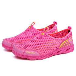 Bjakin Women Men Beach Shoes Summer Mesh Aqua Shoes Trekking Senderismo Upstream Walking Water Quick Drying Sneaker Blue - Canada Outdoors