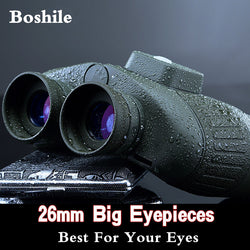 Boshile Binoculars 10x50 Professional Marine Binoculars Waterproof Digital Compass Hunting Telescope High power Lll night vision - Canada Outdoors