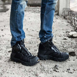 Brand Tactical Military Combat Boots Outdoor Quick Reaction BOA Breathable Men Shoes Army Ankle Boots Safety Climbing Shoes - Canada Outdoors