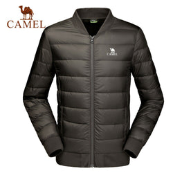 CAMEL 2018 New Couple Winter Jacket Ultra Light 90% White Duck Down Jackets Casual Portable Winter Coat For Size Down - Canada Outdoors