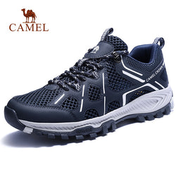 CAMEL Large Size Men Women Outdoor Mesh Hiking Shoes Summer Breathable Mesh Hole Non-slip Durable Trekking Travel Trail Shoes - Canada Outdoors