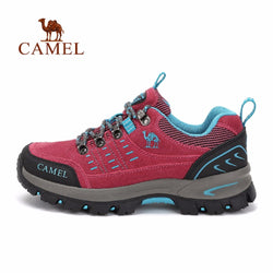 CAMEL Women Outdoor Hiking Shoes Comfortable Breathable Shock Absorption Lace-up Camping Trekking Shoes - Canada Outdoors