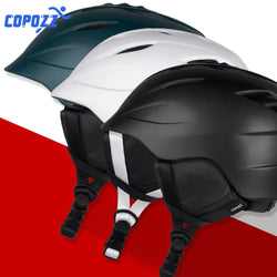 COPOZZ Ski helmet Safety Sport Integrally-molded Breathable Snowboard men women Skateboard helmet Snow Multi Color Size 55-61cm - Canada Outdoors