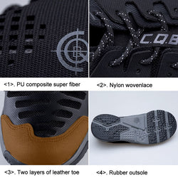CQB Outdoor Sport Tactical Military Trekking Sneaker for Climbing Hiking Men's Low Wear-resistant Combat Boots for Camping - Canada Outdoors