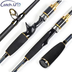 Catch.U Fishing Rod M Power Lure Fishing Spinning Rod 1.8M 7-25g 10-20LB Hard Casting Carbon Fiber Travel Spinning Fishing Rods - Canada Outdoors