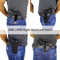Concealed Carry Holster Metal Clip IWB OWB Holster Waistband Airsoft Pistol Handguns Holster For Right Left Hand Draw - Canada Outdoors