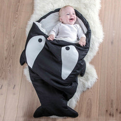 Cotton Baby Sleeping Bag Warm Thick Blanket for Stroller Winter Shark Multifunction Soft Anti-kick Newborn Sleeping Bed 8 Colors - Canada Outdoors