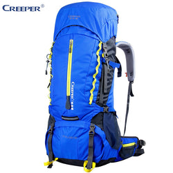 Creeper Outdoor Sport Bag Camping Hiking Waterproof Backpack Daypacks Mountaineering Bag 60L Trekking Rucksack with Rain Cover - Canada Outdoors