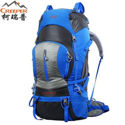Crepeer Professional Outdoor Climbing backpack Shoulders Hiking waterproof men and women travel Camping Mountaineering Bag 80L - Canada Outdoors