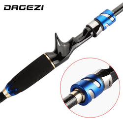 DAGEZI M Power Carbon Fiber Lure Fishing Rod 1.8M/2.1M/2.4M 7-20g 4 Section Travel Rod Ultralight Casting Rod Fishing Rods - Canada Outdoors
