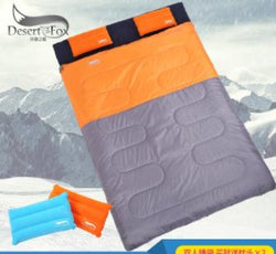 Desert Fox Outdoor Sleeping Bag Double Spring And Autumn Winter Thickening Camping Lunch Break Sleeping Bag - Canada Outdoors