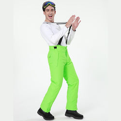 Detector new outdoor Windproof Waterproof Breathable Double Layer Winter ski pants snow trousers ski Snowboarding pants man - Canada Outdoors