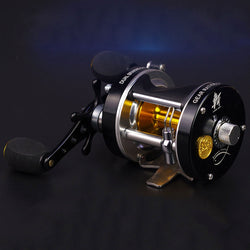 Double centrifugal brake 5.2:1Corrosion-resistant bearings fishing reel spinning metal Right Left Hand Bait Casting Fishing Reel - Canada Outdoors