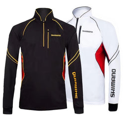 Shimano Long Sleeve Fishing Clothing Moisture Wicking Quick-Drying Anti-UV Sun Fishing Shirt Sports Clothes - Canada Outdoors
