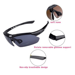 Dropshipping Polarized Sunglasses Cycling Glasses Professional Eyewear Protection Goggles Outdoor Bicycle UV400 With 5 Lens - Canada Outdoors