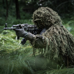 Durable Breathable Mesh Lining Jungle Camouflage Net Hunting Sniper Flapping Clothing Scouting Woodland HandMade Burlap Camo Net - Canada Outdoors