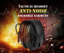 Ear Protectors Earmuff Tactical Headsets Shooting Hearing Protection noise reduction headphones Soundproof Ear Muff Anti-noise - Canada Outdoors