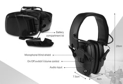 Ear Protectors Earmuff Tactical Headsets Shooting Hearing Protection noise reduction headphones Soundproof Ear Muff Anti-noise - Canada Outdoors