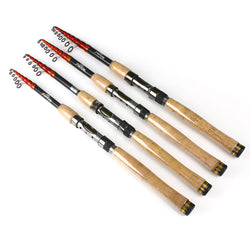 FISH KING Telescopic Fishing Rod Pole Carbon 1.8m 2.1m 2.4m 2.7m 3m High Quality Carbon Spinning Boat Rock Sea Rod - Canada Outdoors