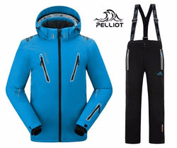 FREE SHIPPING Guarantee Authentic!Pelliot Male Ski Suits Jacket+Pants Men's Water Proof, Thermal Cottom- Padded Snowboard - Canada Outdoors