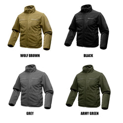 FREE SOLDIER Outdoor Sports Camping Hiking Jackets Men's Clothing Tactical Fleece Jacket Warm Fleece Coat For Men  1 2 - Canada Outdoors