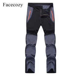 Facecozy Men Outdoor Breathable Fishing Pants Hiking Quick Dry Climbing Sport Pants Elastic Thin Anti-UV Trousers Male Pantolon - Canada Outdoors