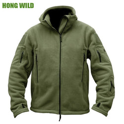 Fleece Softshell Jacket  Military Tactical  Man  Polartec Thermal Polar Hooded  Outerwear Coat Army Clothes - Canada Outdoors