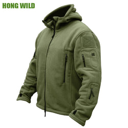 Fleece Softshell Jacket  Military Tactical  Man  Polartec Thermal Polar Hooded  Outerwear Coat Army Clothes - Canada Outdoors