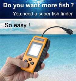 Free Shipping!Hot Sale Brand New KDR Alarm 100M Portable Sonar LCD Fish Finders Fishing lure Echo Sounder Fishing Finder - Canada Outdoors