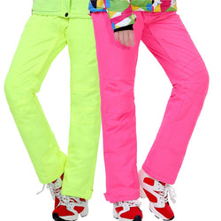 Free Shipping Winter Ski Pants Couple Windproof Waterproof Thermal Boots Outdoor Veneer Double Board Ski Pants Men &amp; Women - Canada Outdoors