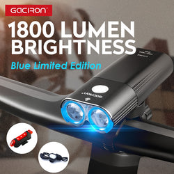 GACIRON Pro Bicycle Light Bike Headlight Power Bank IPX6 Waterproof MTB Road Cycling Flashlight LED Lamp With tail light set - Canada Outdoors