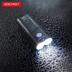 GACIRON Pro Bicycle Light Bike Headlight Power Bank IPX6 Waterproof MTB Road Cycling Flashlight LED Lamp With tail light set - Canada Outdoors