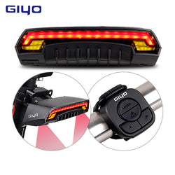 GIYO Laser Bike Taillight USB Rechargeable LED Cycling Rear Light Lamp 85 Lumen Mount Red Lantern For Bicycle Light Accessories - Canada Outdoors