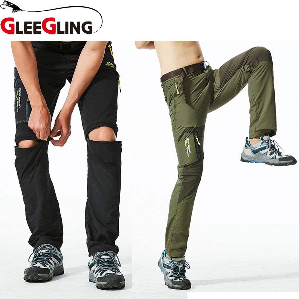 GLEEGLING Men Fishing Pants Waterproof Detachable Fishing Trousers for -  Canada Outdoors