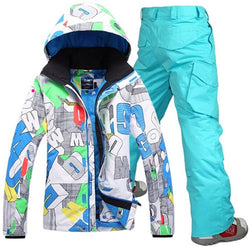 GSOU SNOW Brand Ski Suit Men Ski Jacket Snowboard Pants Winter Skiing Snowboarding Coat Male Windproof Outdoor Sport Clothing - Canada Outdoors