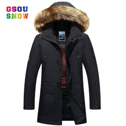 GSOU SNOW New Sportswear  Winter Ski Jackets Men Warmth Outdoor Snowboard Jackets Windproof Breathable Male Sports Jackets - Canada Outdoors