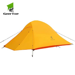 GeerTop Two Person 4 Season Outdoor Camping Tent Ultralight Waterproof Dome Tents Tourist Awning for Hiking Tourist 2 Places - Canada Outdoors
