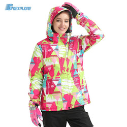 Goexplore Snowboard Jacket Women 2018 Waterproof thermal Warm ski wear Outdoor Sportswear Winter Hiking Snow Ski Jacket Girls - Canada Outdoors