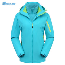 Goexplore Winter Jacket Women Thermal Coat Sport Thicken Outwear Waterproof Windproof Outdoor Camping Climbing Snow Ski Jackets - Canada Outdoors