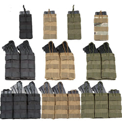 Good Quality 1000D Nylon Paintball Airsoft Pouch MOLLE Single / Double / Triple Magazine Pouch - Canada Outdoors