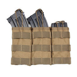 Good Quality 1000D Nylon Paintball Airsoft Pouch MOLLE Single / Double / Triple Magazine Pouch - Canada Outdoors