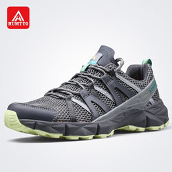 HUMTTO Men's Hiking Shoes Breathable Mesh Lightweight Lace-Up Non-slip Trekking Shoes Spring Summer Outdoor Sneakers - Canada Outdoors