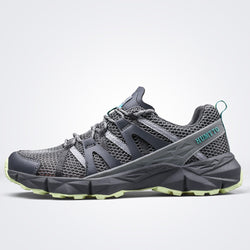 HUMTTO Men's Hiking Shoes Breathable Mesh Lightweight Lace-Up Non-slip Trekking Shoes Spring Summer Outdoor Sneakers - Canada Outdoors