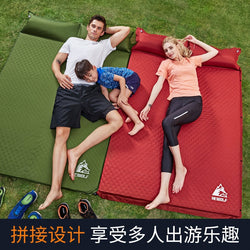Hewolf 2 persons Automatic  Inflatable Mattress Outdoor Camping Thick 5cm sleeping pad Camping Mat Bed Mattress inflatable bed - Canada Outdoors
