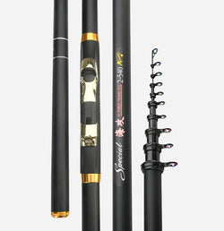 High Carbon 3.6M-7.2M Rock Fishing Rod Telescopic Feeder Rod Surf Spinning Ultra Light Fishing Tackle Olta Colorful Guide GAN014 - Canada Outdoors
