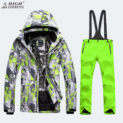 High Experience Snowboard Jacket Pants Winter Men's Ski Suit Snowboarding Suits Men Thicken Men's Ski Jacket Winter Sport Suit - Canada Outdoors