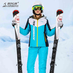 High Experience Snowboard Suits Female Winter Jacket Women Ski Suit Womens Winter Sport Suit Snow Jackets Pants Waterproof Warm - Canada Outdoors