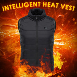 Hot Sale New Upgraded Men Outdoor USB Infrared Heating Vest Jacket Winter Carbon Fiber Electric Thermal Clothing Waistcoat - Canada Outdoors